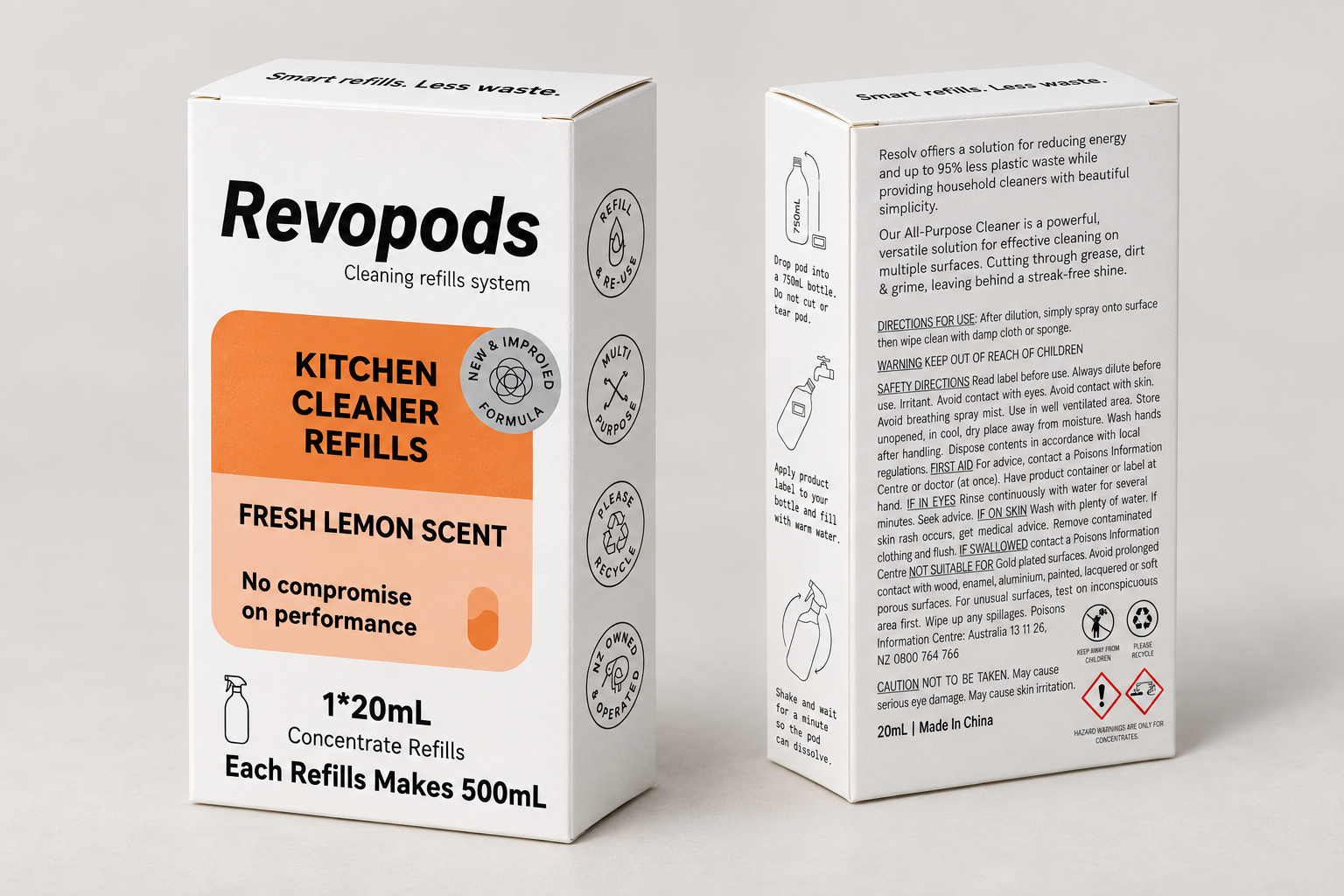 Kitchen Cleaner Concentrate Refills